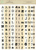 Alphabits Cardstock Stickers - Attic Treasures Collection - Melissa Frances