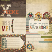 Awesome 4x6 Journaling Card Elements #1 - Simple Stories