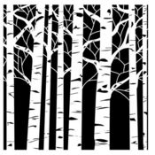 Aspen Trees 6 x 6 Stencil - Crafters Workshop