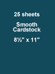 Jawbreaker 8.5 x 11 Cardstock - Bazzill Card Shoppe, 25 count