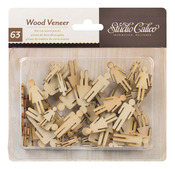 Wood Veneer People Shapes - Take Note Collection - Studio Calico
