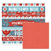 Parade Paper - Red White Blue - We R Memory Keepers