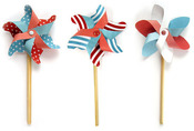 Red White Blue Pinwheels - We R Memory Keepers