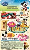 Mickey Family Dimensional Stickers