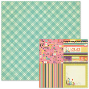 Flannelette Paper - Love To Craft - We R Memory Keepers