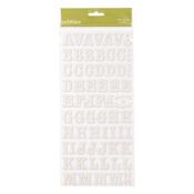 Sunny Side White Chipboard Stickers Set 2 - Pebbles