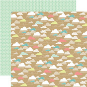Kraft Clouds Paper - Everyday Eclectic - Echo Park