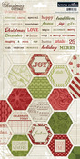 Christmas Cottage Sticker Sheet #2 - Teresa Collins