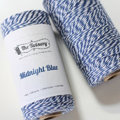 Midnight Blue Bakers Twine - 240 Yard Spool