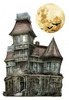 Haunted House 3D Stickers - Paper House