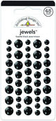 Beetle Black Jewel Stickers - Doodlebug