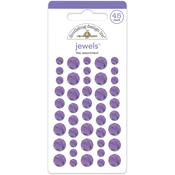 Lilac Jewel Stickers - Doodlebug