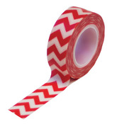 Red Chevron Washi Tape - Queen & Co