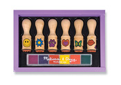 Happy Handle Wood Stamps - Melissa & Doug Toys