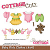 Baby Girls Clothes Metal Die - Cottage Cutz