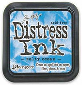 Salty Ocean Distress Ink Pad - Tim Holtz