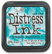 Peacock Feathers Distress Ink Pad - Tim Holtz