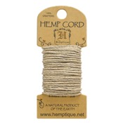 Natural Hemp 20 lb Crafters Cord - Hemptique