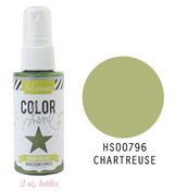 Chartreuse Iridescent Color Shine Spritz- Heidi Swapp