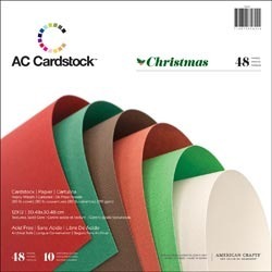 American Crafts Variety Cardstock Pack 12X12 60 Pkg - Tropical