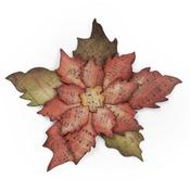 Tattered Poinsettia Sizzix Bigz Die - Tim Holtz