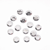Silver 8mm Round Cup Sequins - Darice