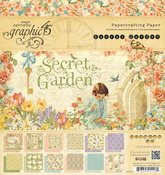 Secret Garden 8 x 8 Paper Pad - Graphic 45