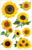 Sunflowers 3D Stickers - Paperhouse