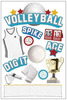 Volleyball Stickers - Paper House