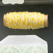 Modern Romance Yellow Twine - Websters Pages