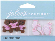 Baby Girl Bear & Booties  Boutique 