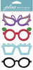 Fun Glasses Dimensional Stickers - Jolees