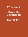 Candy Corn 8.5 x 11 - 25pk Bazzill Cardstock