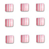Cotton Candy Square Candy Stripers - Queen & Co