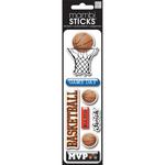 Basketball Chipboard Stickers - Me And My Big Ideas