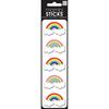 Rainbows Chipboard Stickers - Me And My Big Ideas