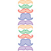 Colorful Moustaches Stickers - Sticko