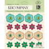Cool Plastic Floral Gems - Handmade - K And Company