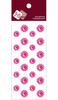 Rosy Crystal Mini Flower Stickers - Zva Creative