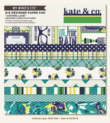 Oxford Lane 6 x 6 Paper Pad - Kate & Co - My Minds Eye