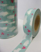 Clouds And Hearts Washi Tape - Love My Tapes