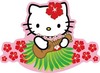 Hello Kitty Ukelele Sticker