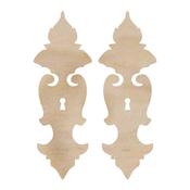 Ornate Locks Wooden Flourishes - KaiserCraft