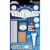 Volleyball 3D Die Cut Stickers - Real Sports  - Reminisce