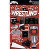 Wrestling 3D Die Cut Stickers - Real Sports  - Reminisce