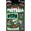 Football 3D Die Cut Stickers - Real Sports  - Reminisce