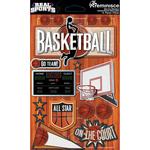 Basketball 3D Die Cut Stickers - Real Sports  - Reminisce
