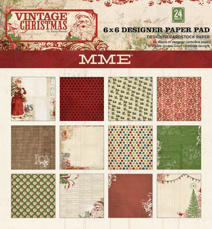 6 Sheets! My Mind's Eye Cozy Christmas 12X12 Double-Sided