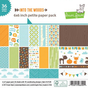 Into The Woods Petite Paper 6 x 6 Pack - Lawn Fawn