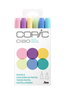 Copic Ciao Pastels Markers 6 Piece Set